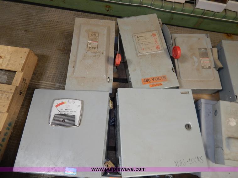 image for item BC9670 Approx 22 assorted used breaker boxes