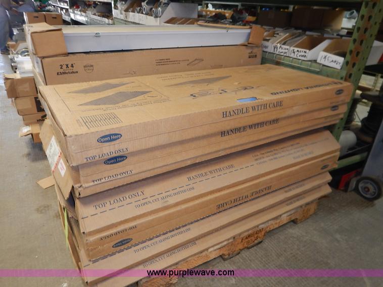 image for item BC9673 (14) assorted boxes of lighting fixtures