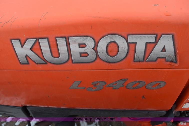 image for item E6224 Kubota L3400HST 4WD tractor
