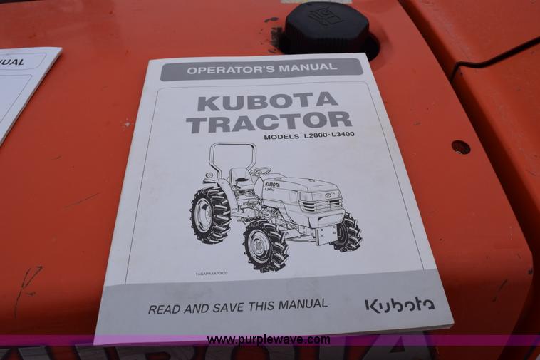 image for item E6224 Kubota L3400HST 4WD tractor