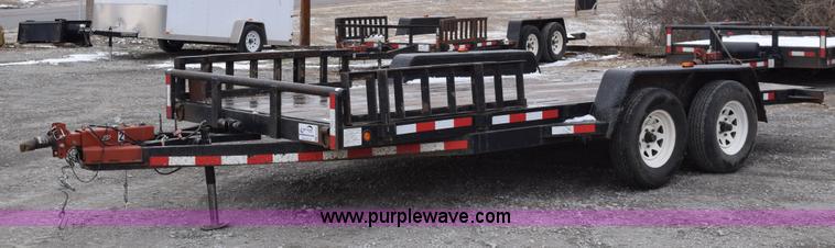 image for item E6225 2002 Utility trailer
