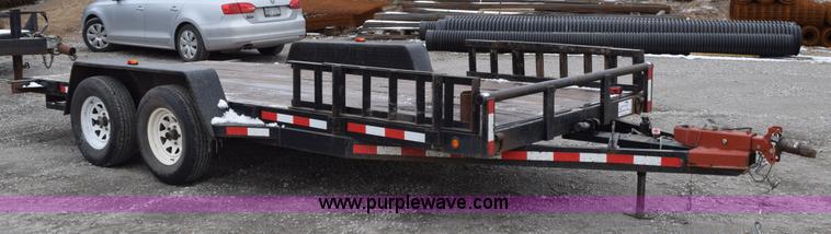 image for item E6225 2002 Utility trailer