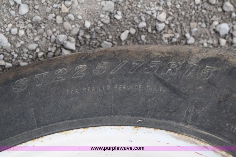 image for item E6225 2002 Utility trailer