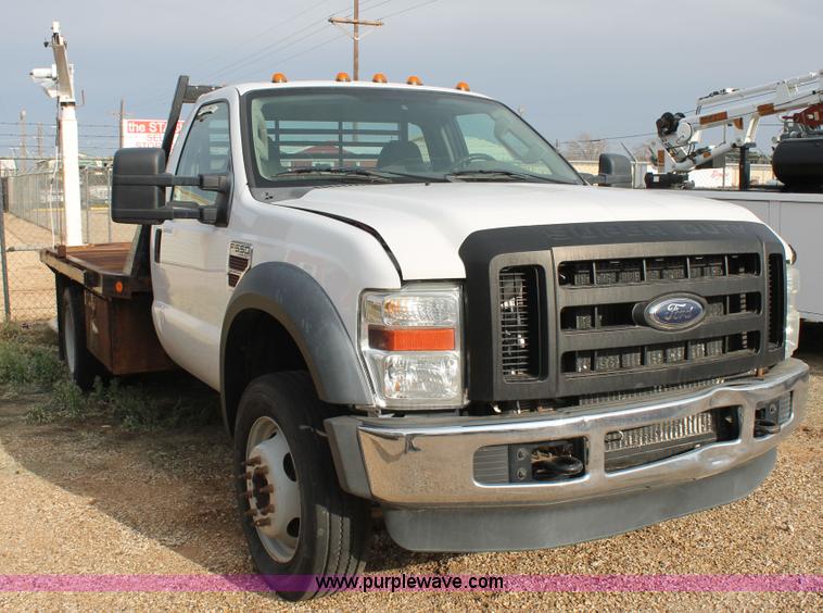 image for item H1573 2009 Ford F550 flatbed truck