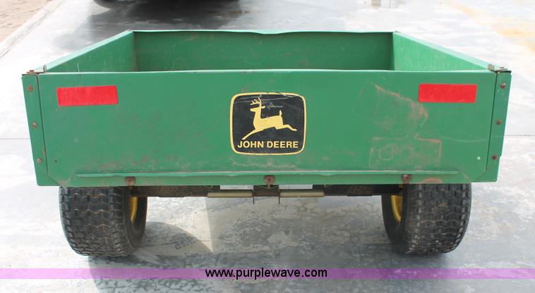 image for item H5907 John Deere 21 dump trailer