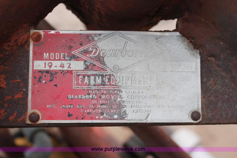 image for item H5909 Dearborn 19-42 tractor loader