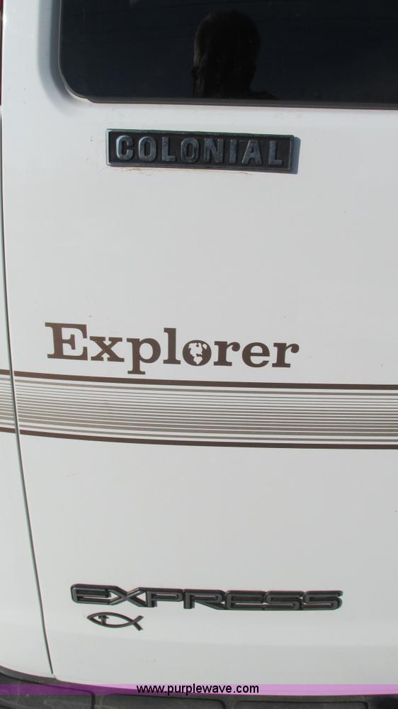 image for item I3090 2002 Chevrolet Express 1500 Colonial Explorer conversion van
