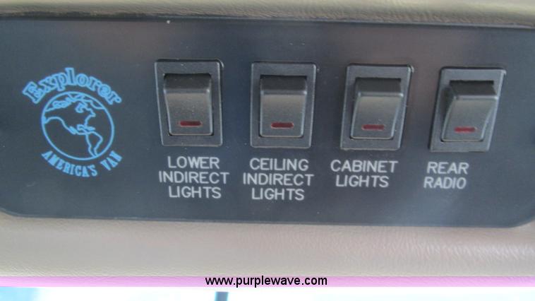 image for item I3090 2002 Chevrolet Express 1500 Colonial Explorer conversion van