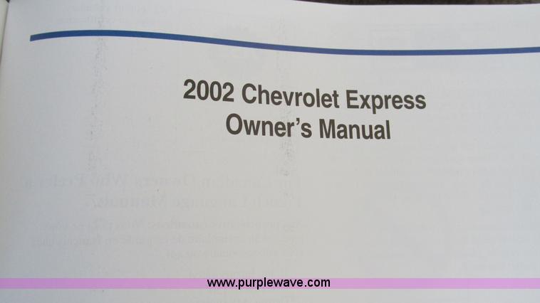image for item I3090 2002 Chevrolet Express 1500 Colonial Explorer conversion van