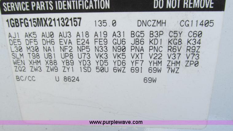 image for item I3090 2002 Chevrolet Express 1500 Colonial Explorer conversion van