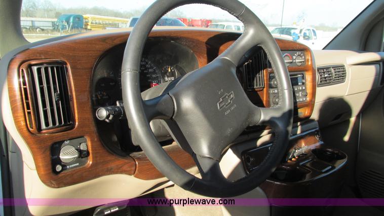 image for item I3090 2002 Chevrolet Express 1500 Colonial Explorer conversion van