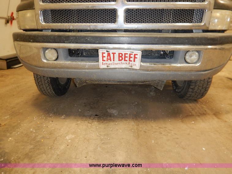 image for item I5014 1999 Dodge Ram 1500 Laramie SLT Quad Cab pickup truck