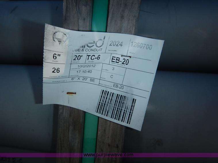 image for item I5034 (30) Allied PVC pipe