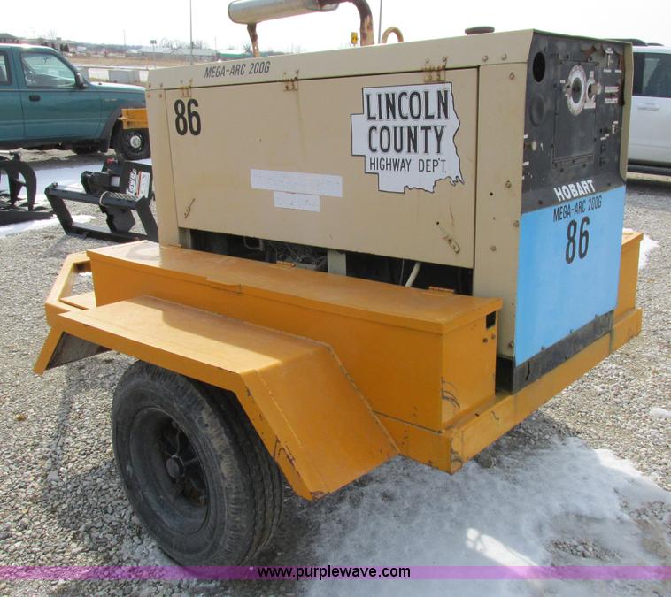 image for item K2045 Hobart Mega Arc 200G welder/generator