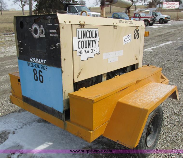 image for item K2045 Hobart Mega Arc 200G welder/generator