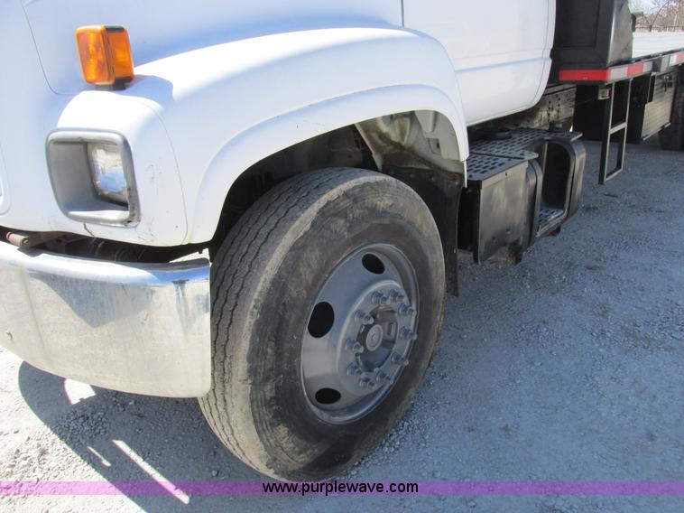 image for item K2064 2000 GMC C6500 dump flatbed truck