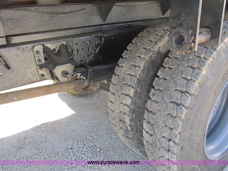 image for item K2064 2000 GMC C6500 dump flatbed truck