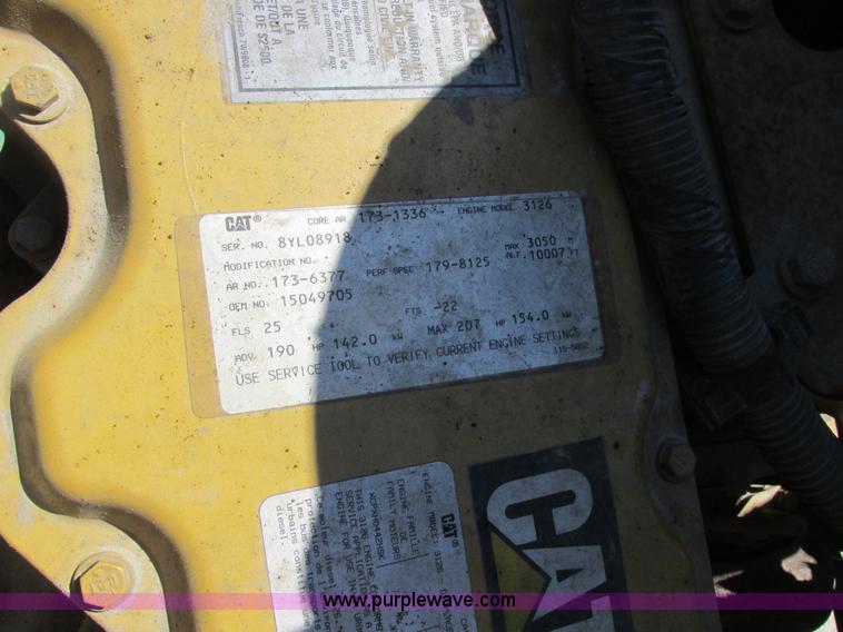 image for item K2064 2000 GMC C6500 dump flatbed truck