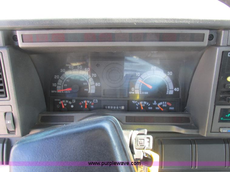 image for item K2064 2000 GMC C6500 dump flatbed truck