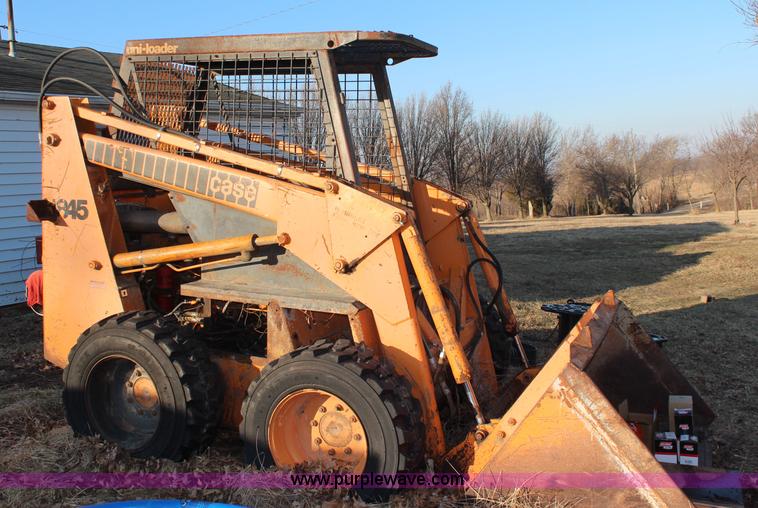 image for item K8778 Case 1845 skid steer