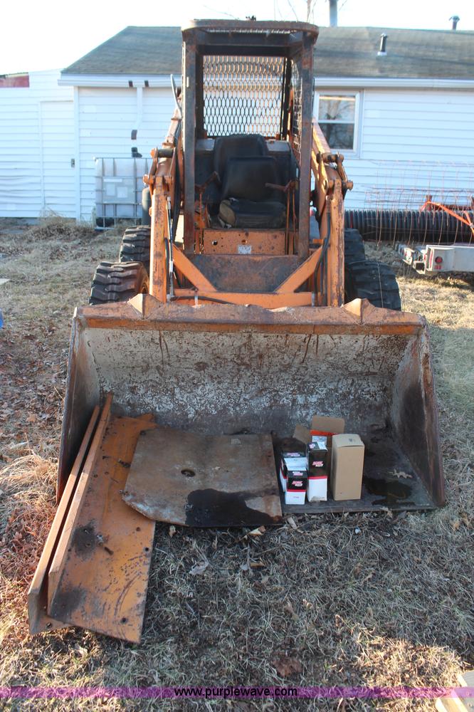 image for item K8778 Case 1845 skid steer