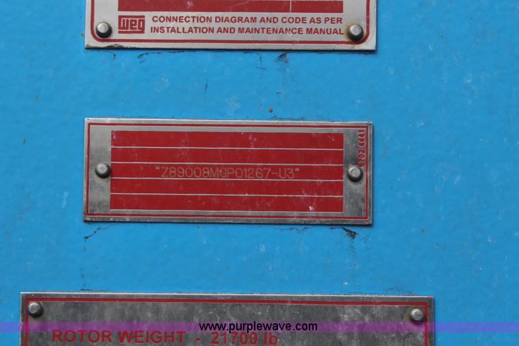 image for item K8797 WEG MGP16004 electric motor