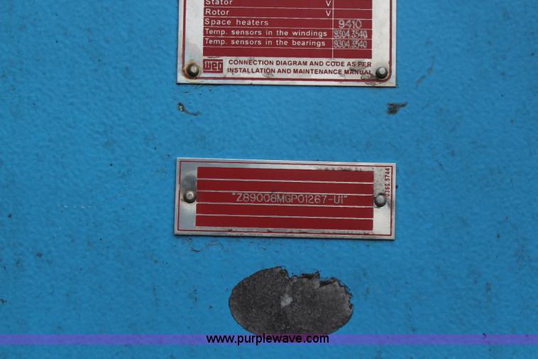 image for item K8815 WEG MGP16004 electric motor