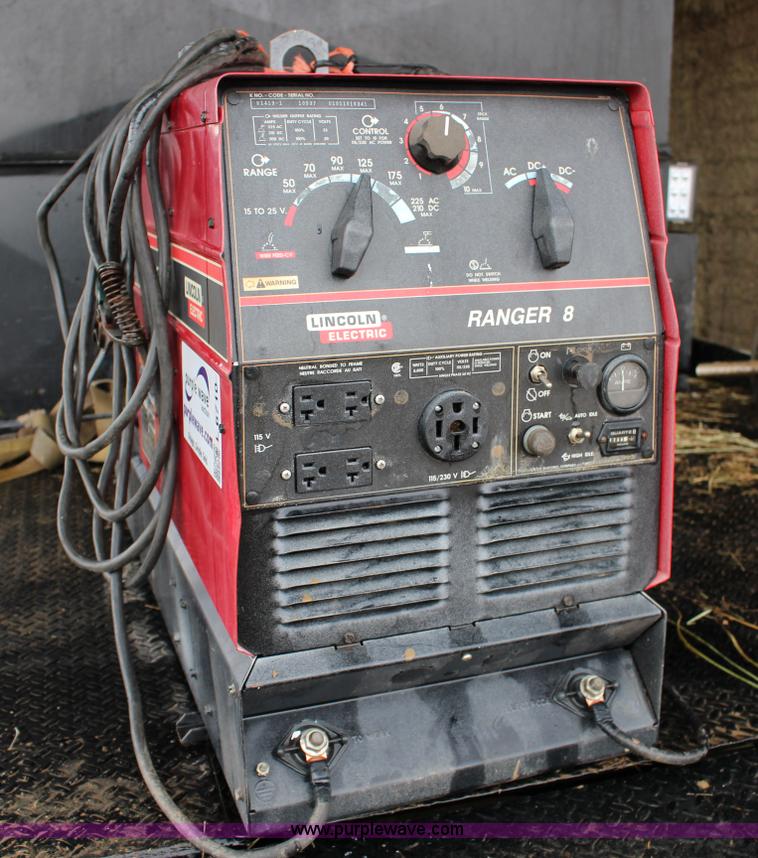 image for item L6710 Lincoln Electric Ranger 8 welder