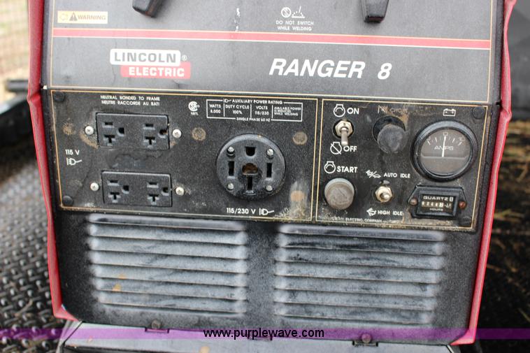 image for item L6710 Lincoln Electric Ranger 8 welder