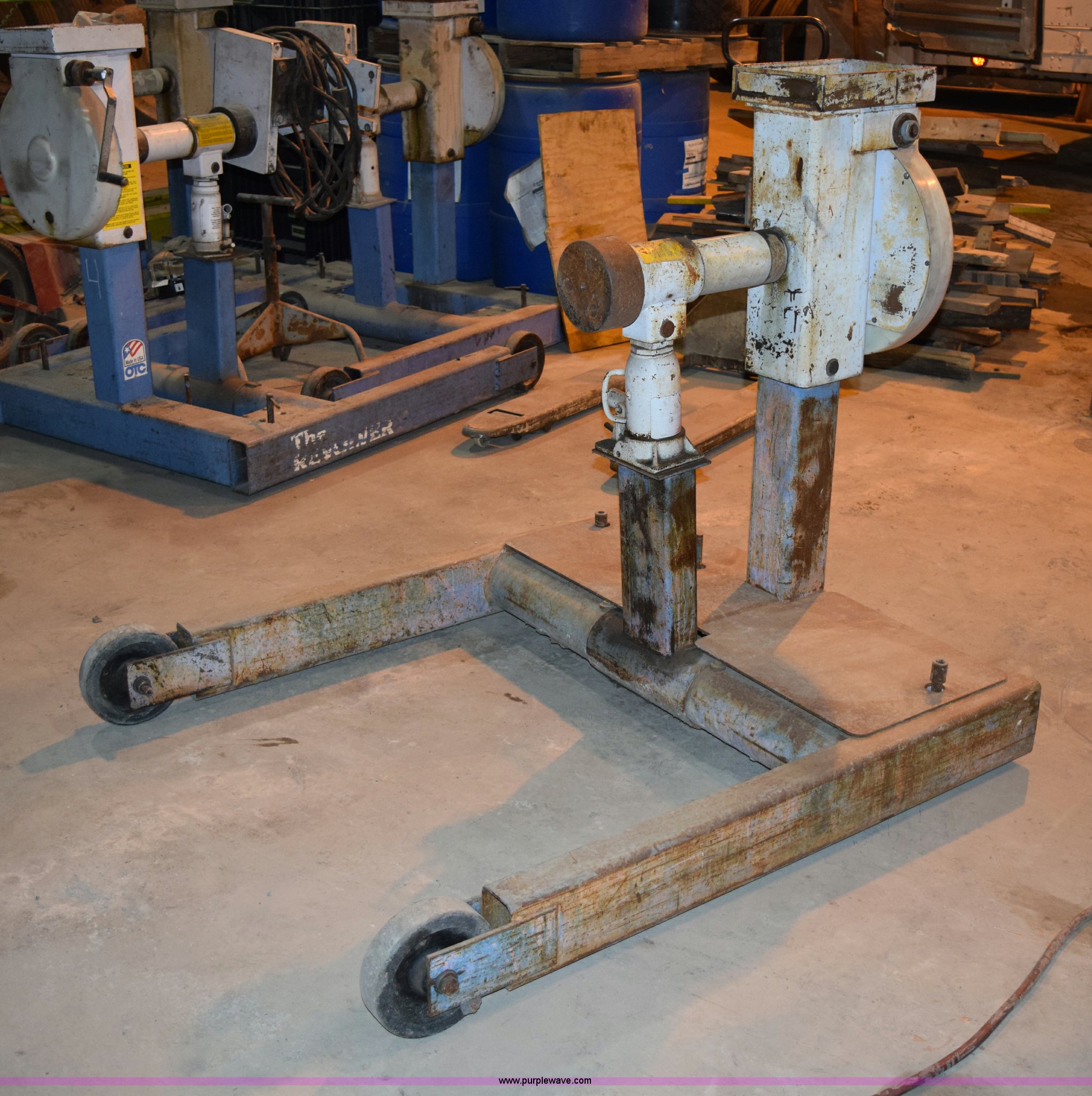 OTC engine stand in Peotone, IL Item K2369 sold Purple Wave