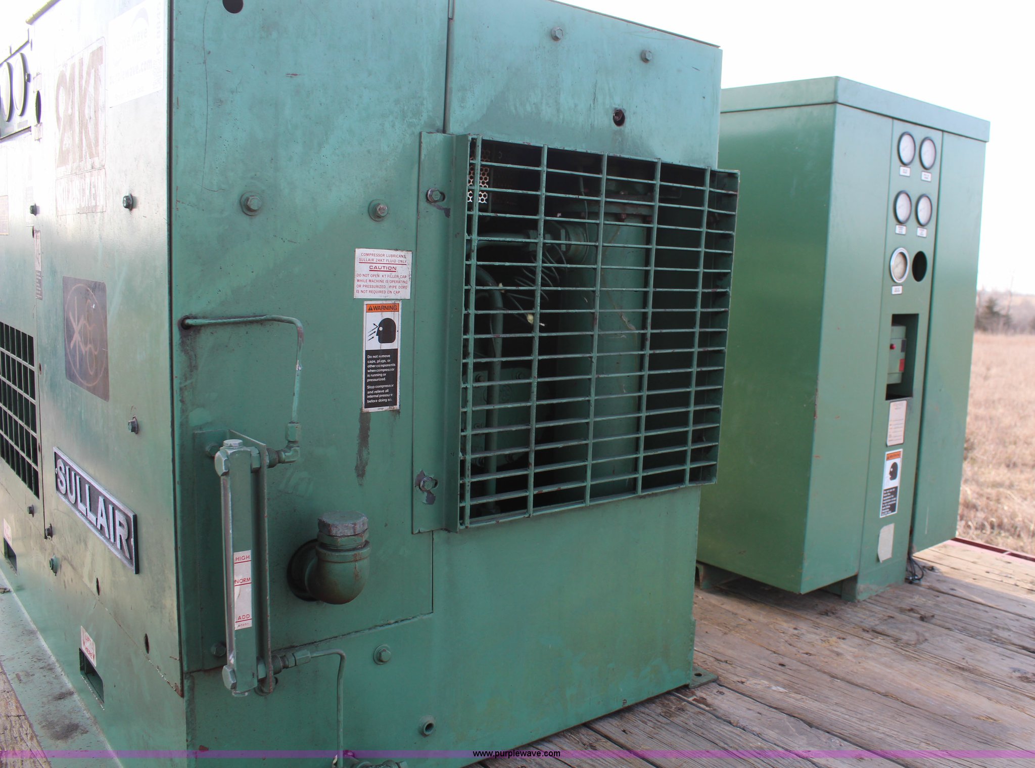 Sullair 24KT Sulliscrew air comrpessor in Mayetta, KS | Item K8845 sold ...