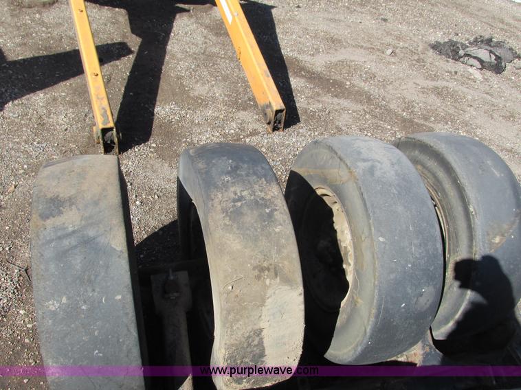 image for item J1797 Pneumatic roller tires and axles