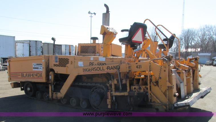 image for item J1809 1998 Blaw Knox PF-5510 asphalt paver