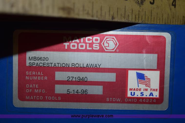 image for item J1866 1996 Matco toolbox