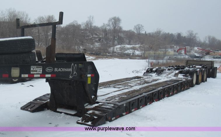 image for item J1932 1995 Etnyre RTN50TD-TI equipment trailer