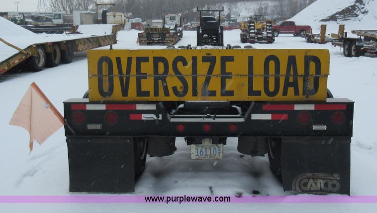 image for item J1932 1995 Etnyre RTN50TD-TI equipment trailer