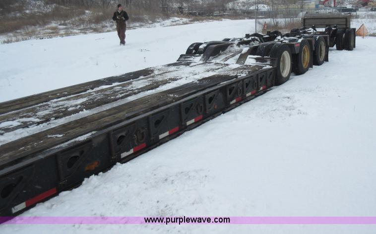 image for item J1932 1995 Etnyre RTN50TD-TI equipment trailer