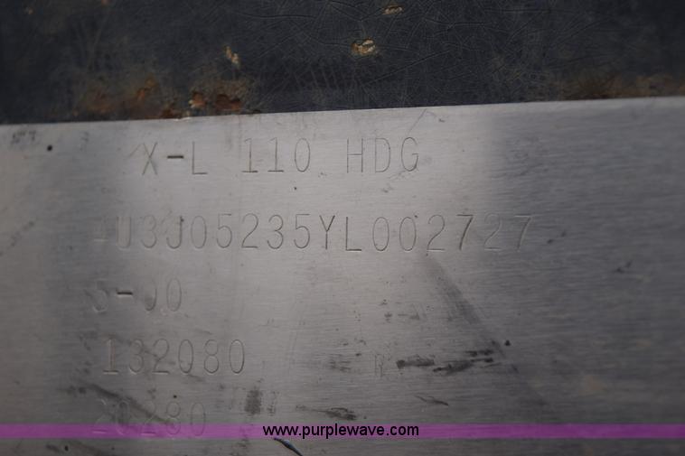 image for item J1943 2000 Specialized XL 110 HDG lowboy trailer