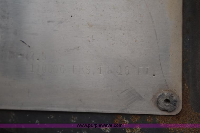 image for item J1943 2000 Specialized XL 110 HDG lowboy trailer