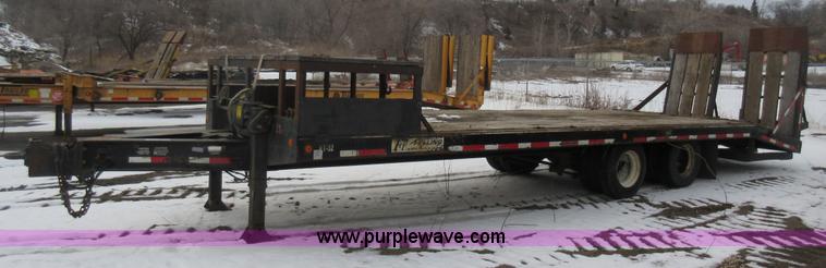 image for item J1944 2001 Felling equipment trailer