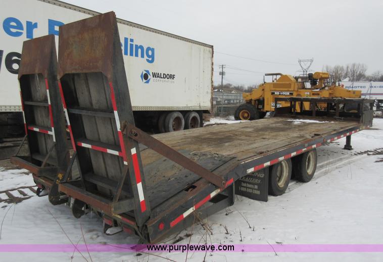 image for item J1944 2001 Felling equipment trailer