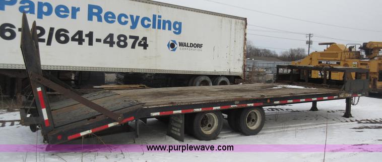 image for item J1944 2001 Felling equipment trailer