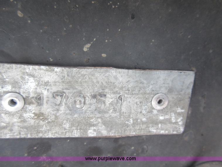 image for item J1944 2001 Felling equipment trailer