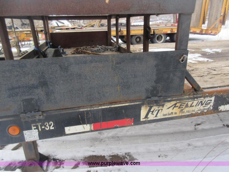image for item J1944 2001 Felling equipment trailer