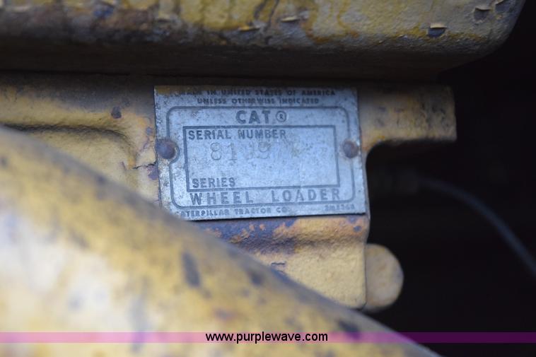 image for item J1945 1968 Caterpillar 950 wheel loader