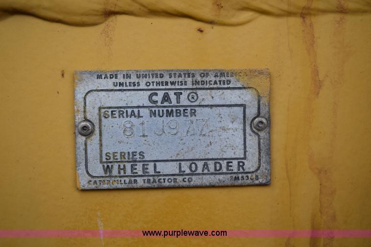 image for item J1945 1968 Caterpillar 950 wheel loader