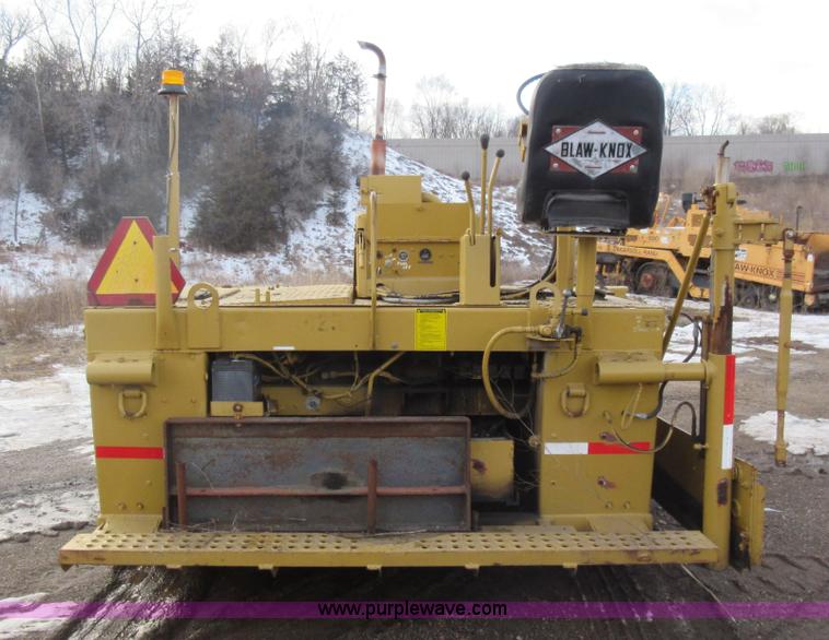 image for item J1951 Blaw Knox shoulder machine