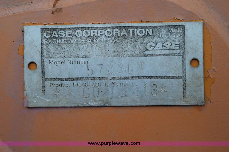 image for item J1954 1998 Case 570XLT landscape loader