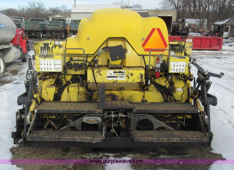 image for item J1958 Bomag 814 paver