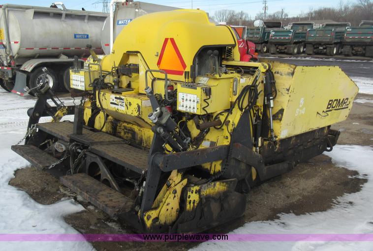 image for item J1958 Bomag 814 paver